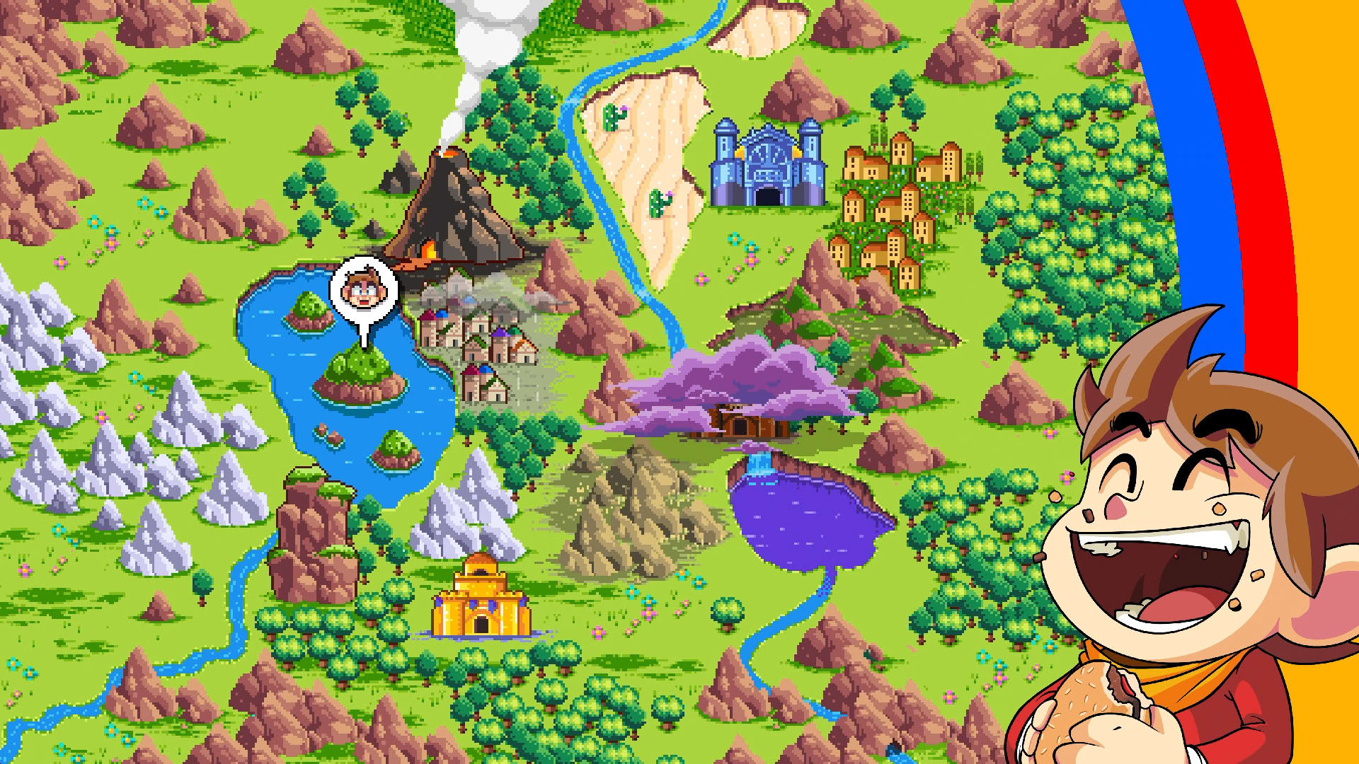 Screenshot for Alex Kidd in Miracle World DX