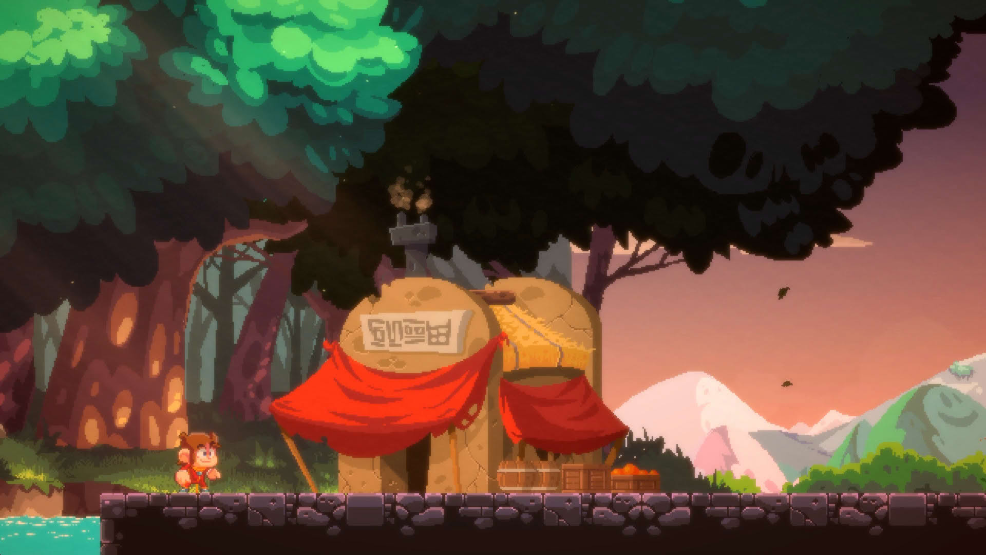 Screenshot for Alex Kidd in Miracle World DX