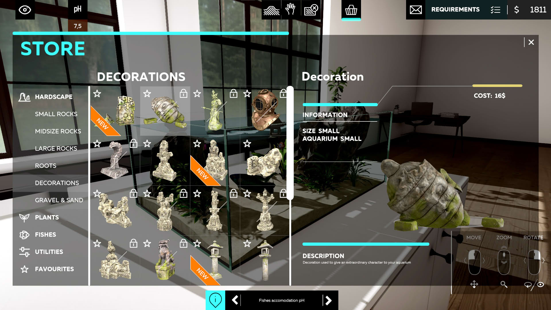 Screenshot for Aquarium Designer
