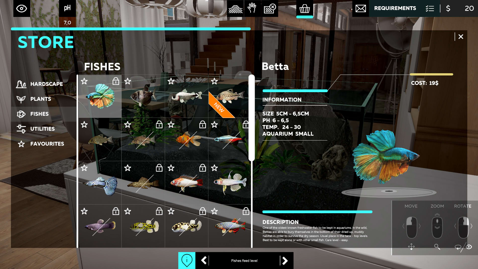 Screenshot for Aquarium Designer