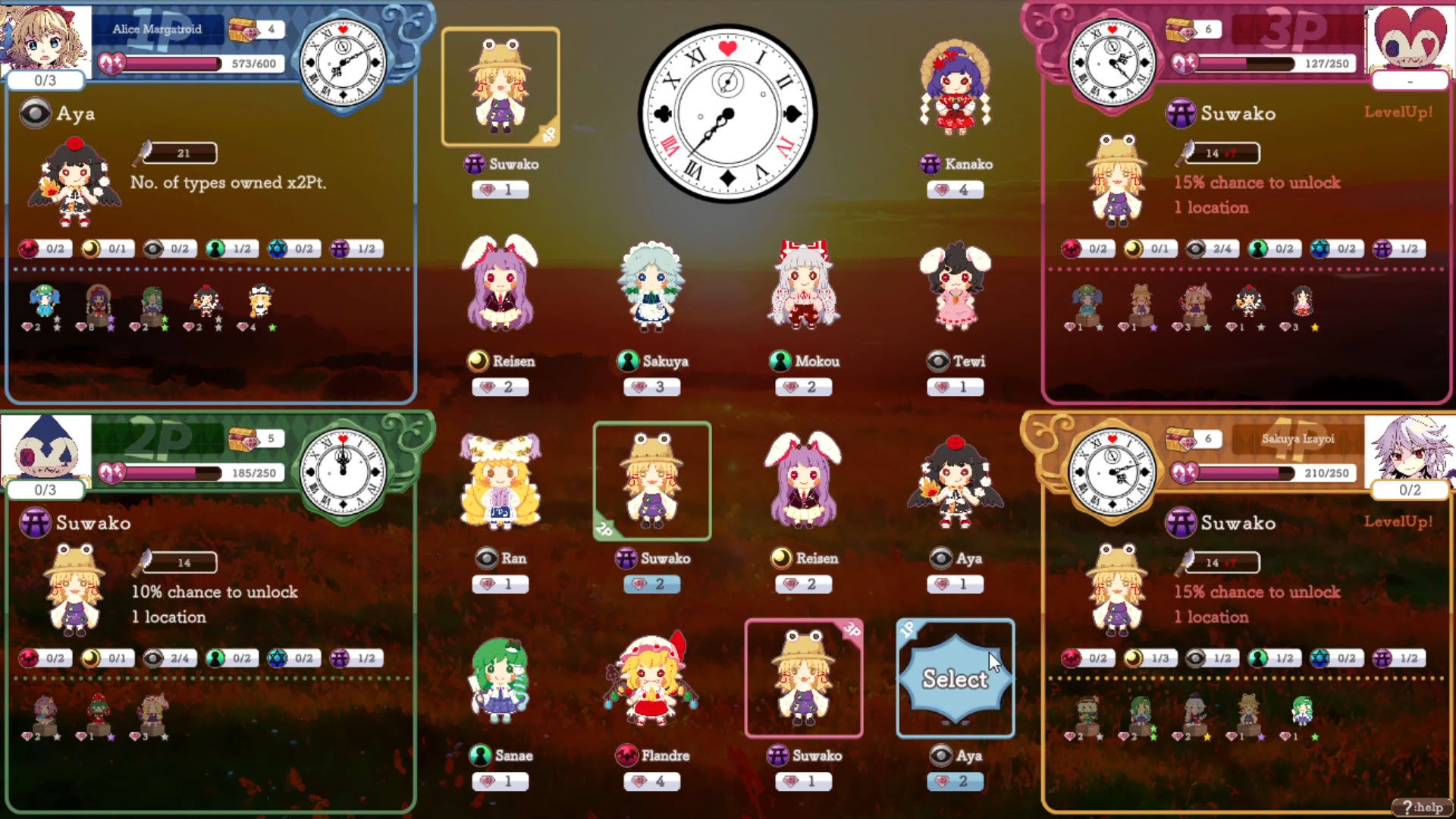 Screenshot for Touhou DollDraft