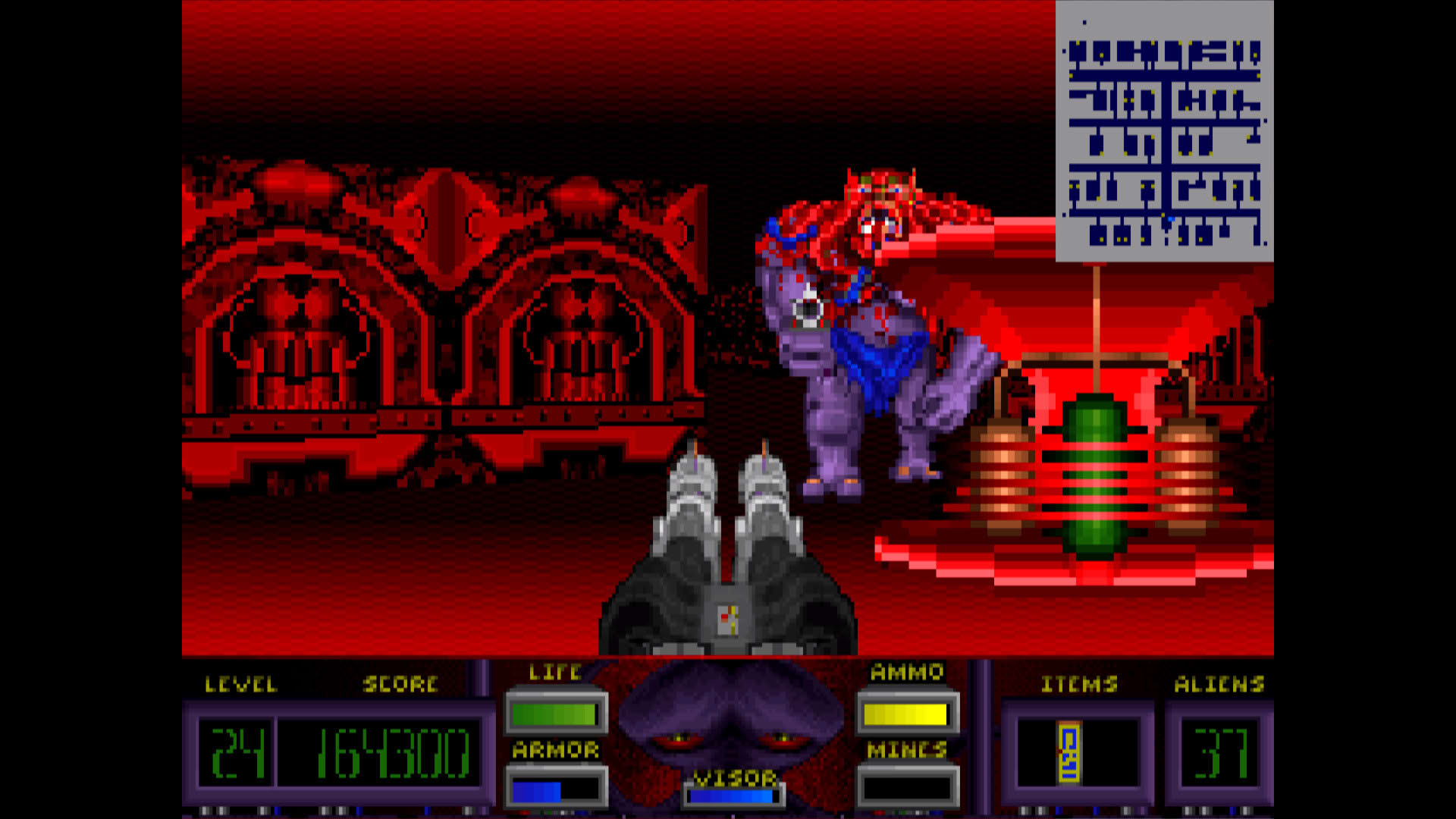 Screenshot for Corridor 7: Alien Invasion