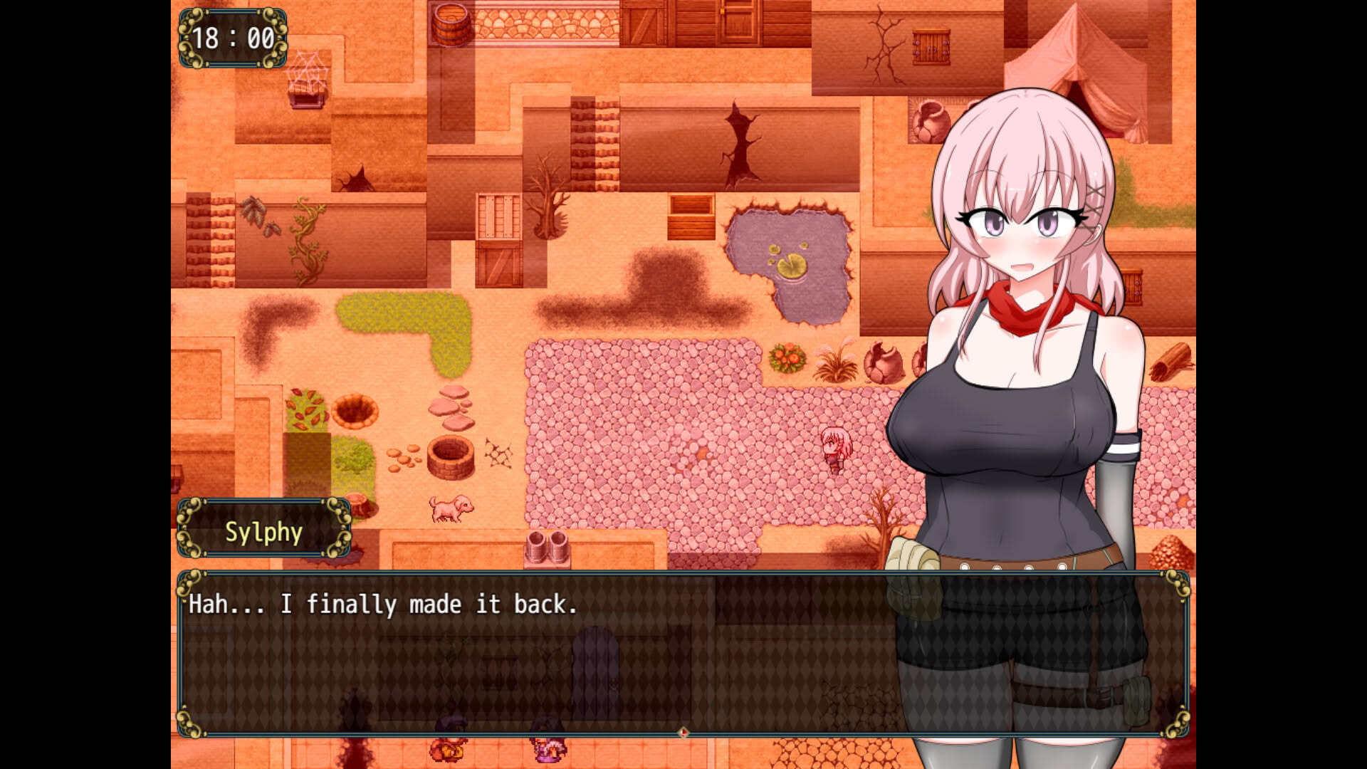 Screenshot for Sylphy and the Sleepless Island