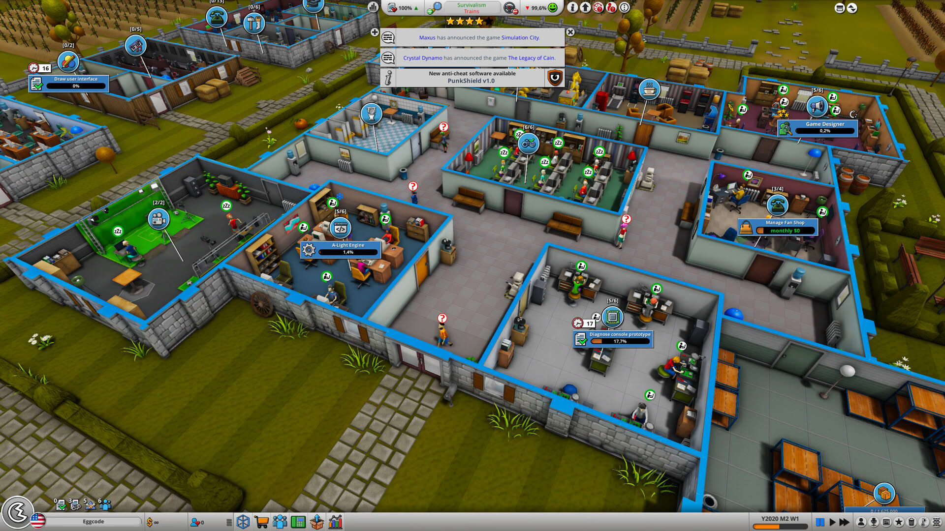 Screenshot for Mad Games Tycoon 2