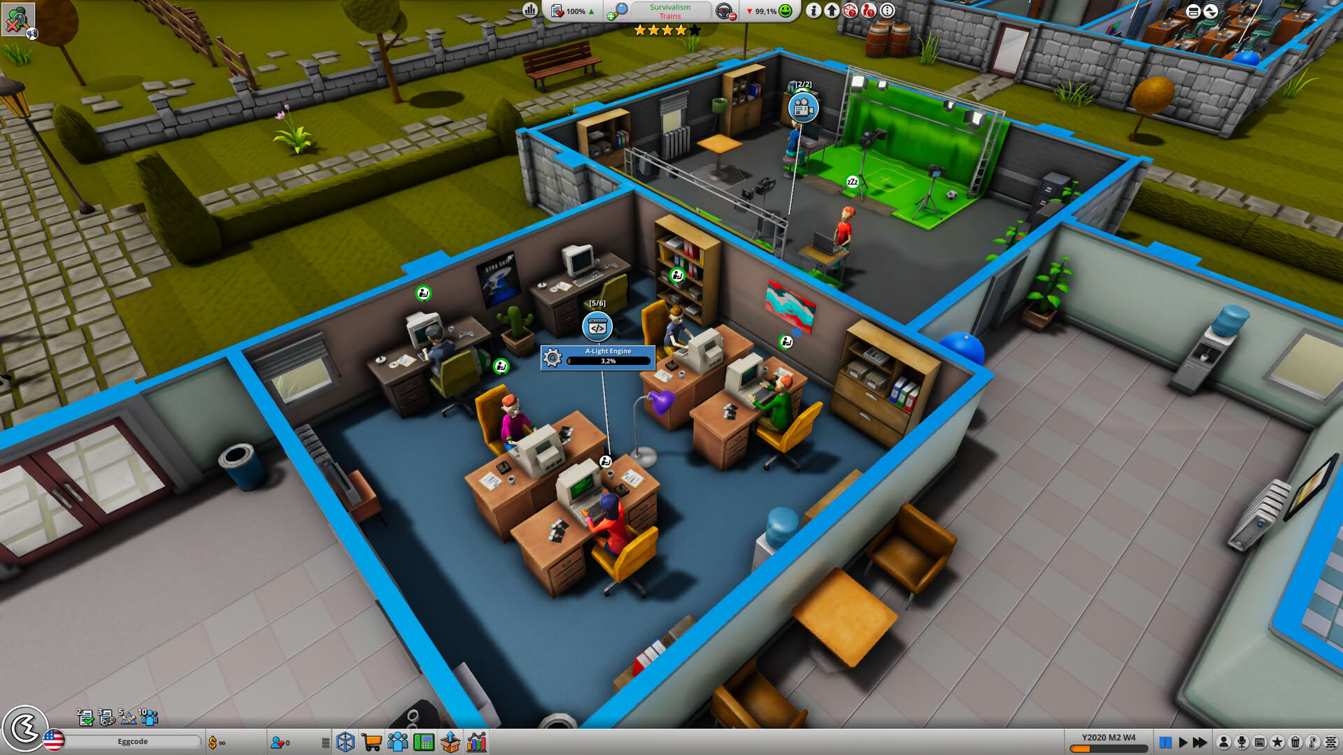 Screenshot for Mad Games Tycoon 2
