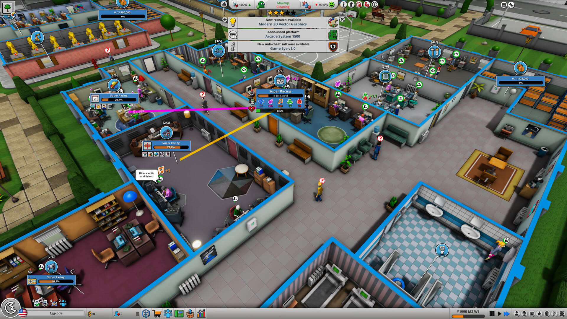 Screenshot for Mad Games Tycoon 2