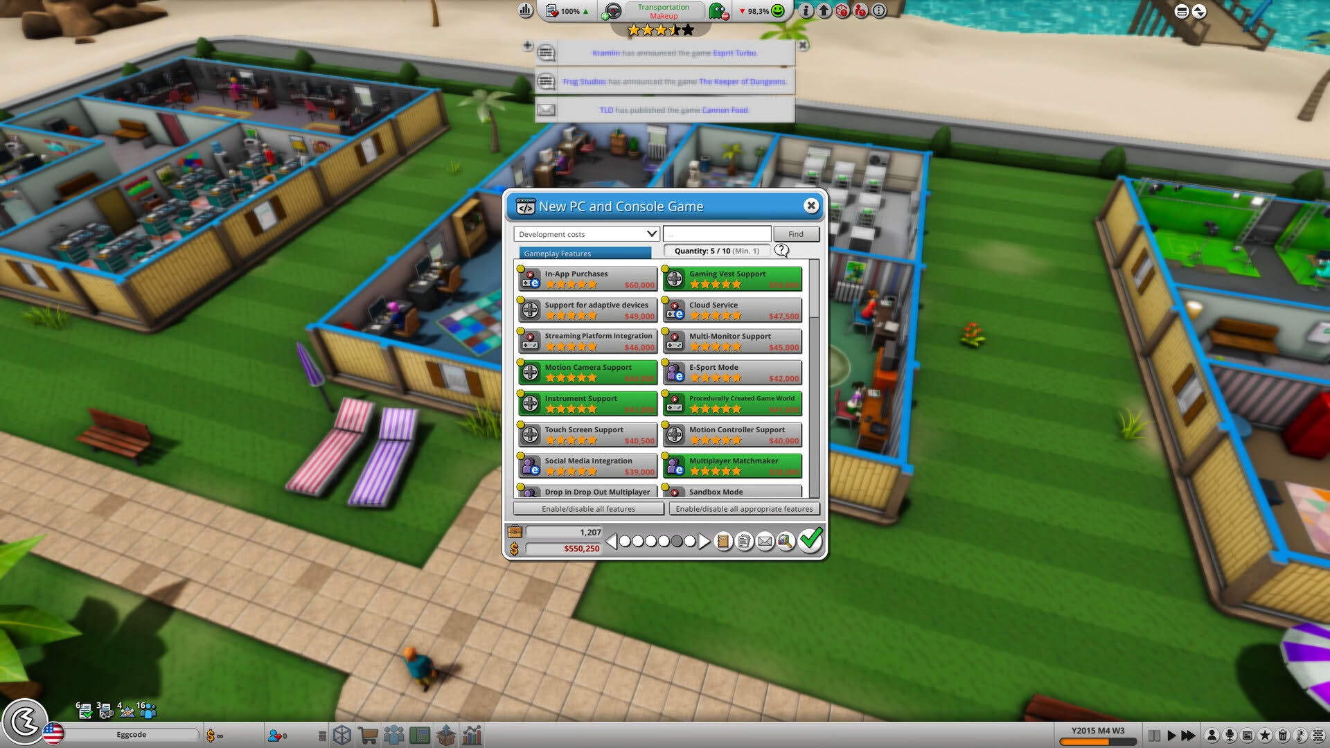 Screenshot for Mad Games Tycoon 2