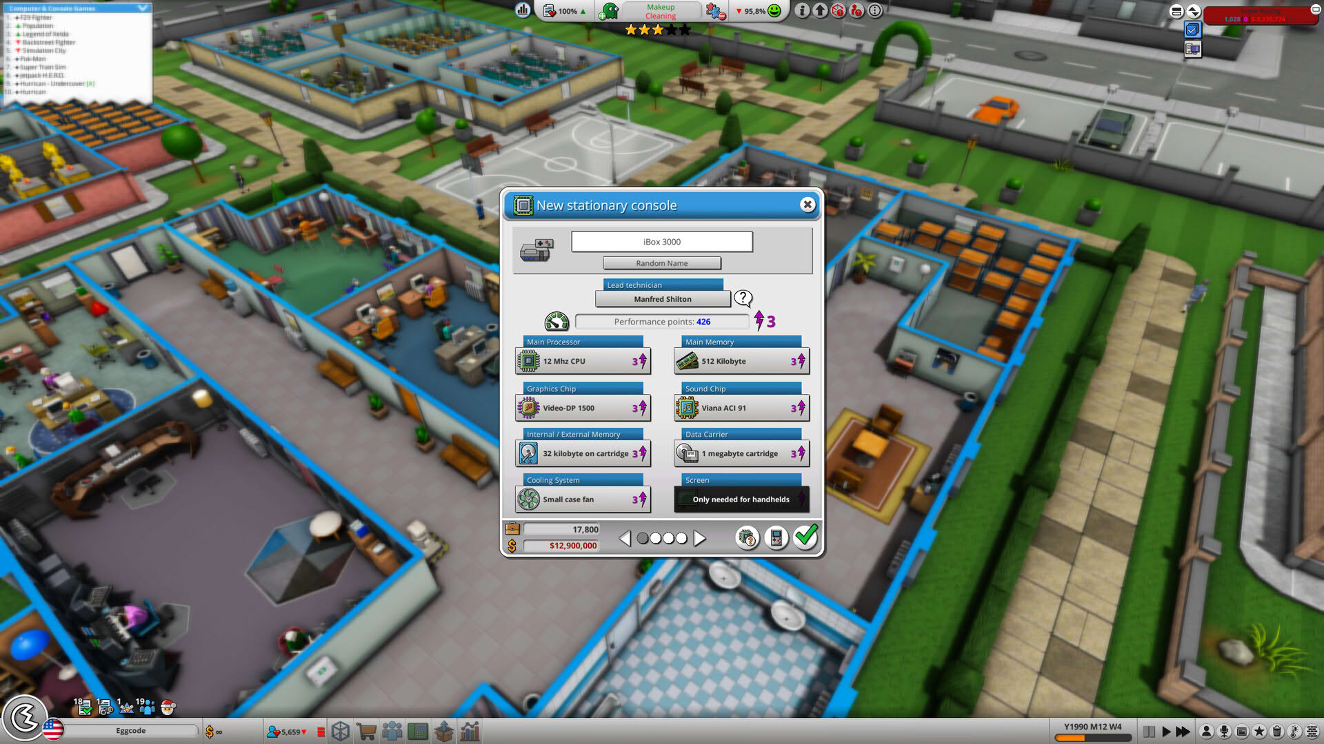 Screenshot for Mad Games Tycoon 2