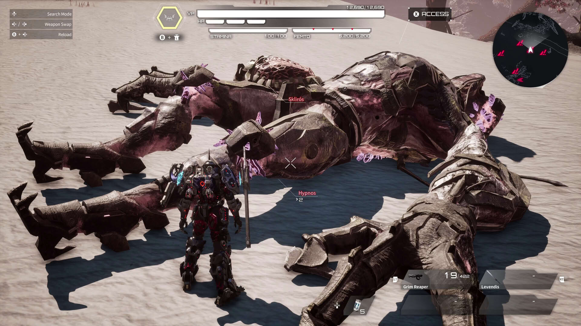 Screenshot for Daemon x Machina: Titanic Scion