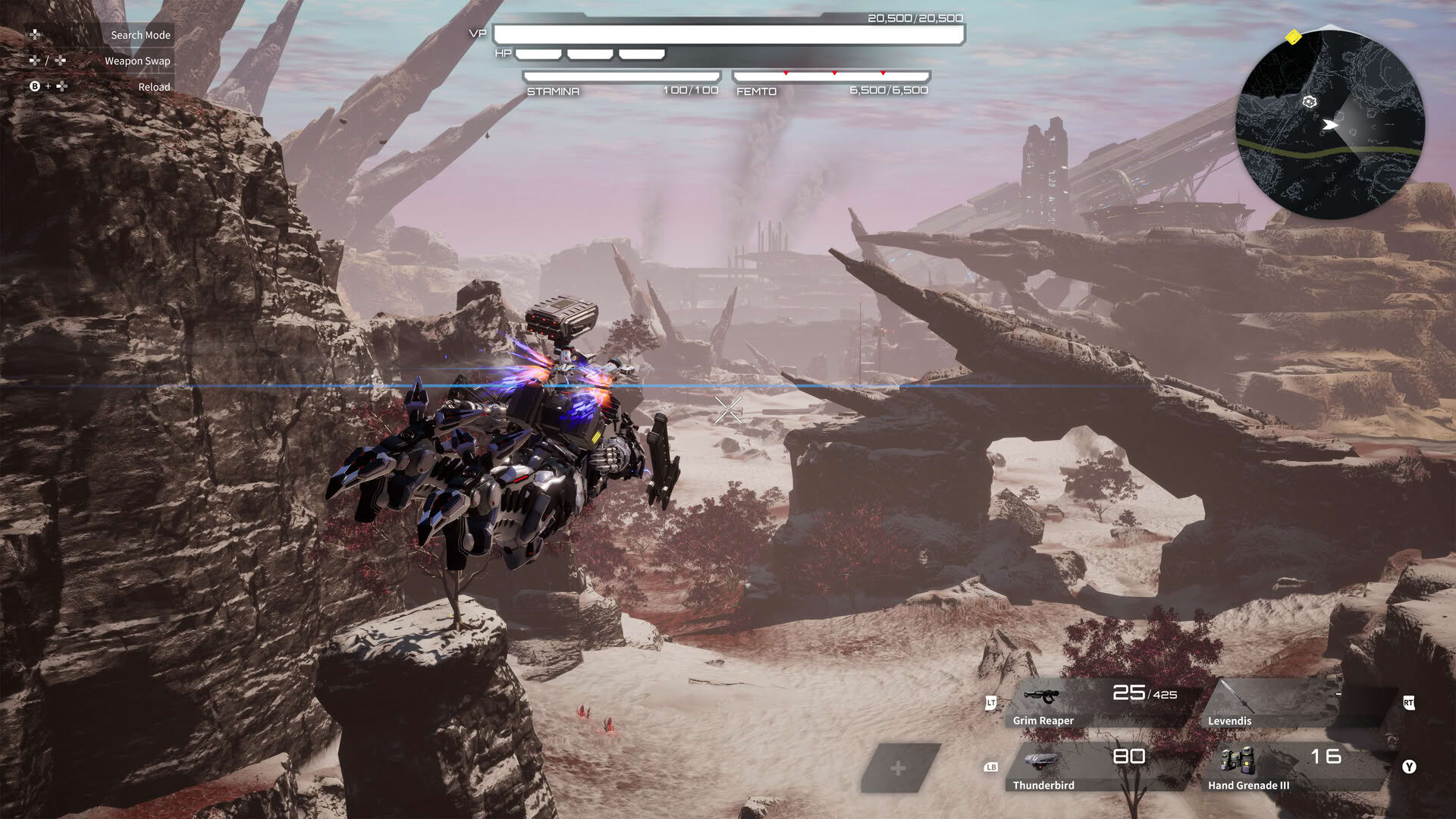 Screenshot for Daemon x Machina: Titanic Scion