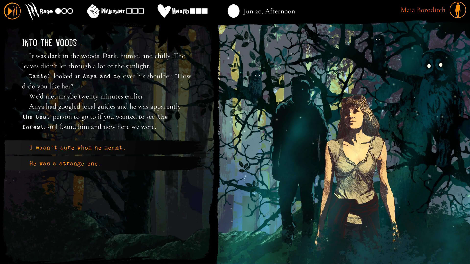 Screenshot for Werewolf: The Apocalypse - Heart of the Forest