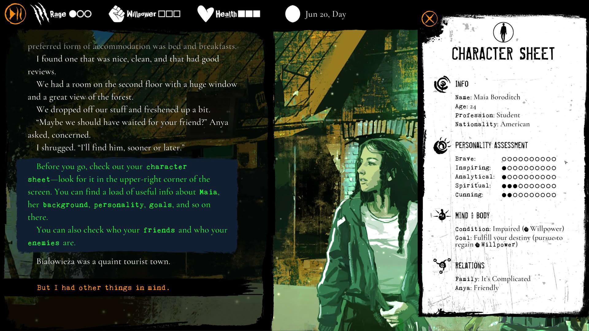 Screenshot for Werewolf: The Apocalypse - Heart of the Forest