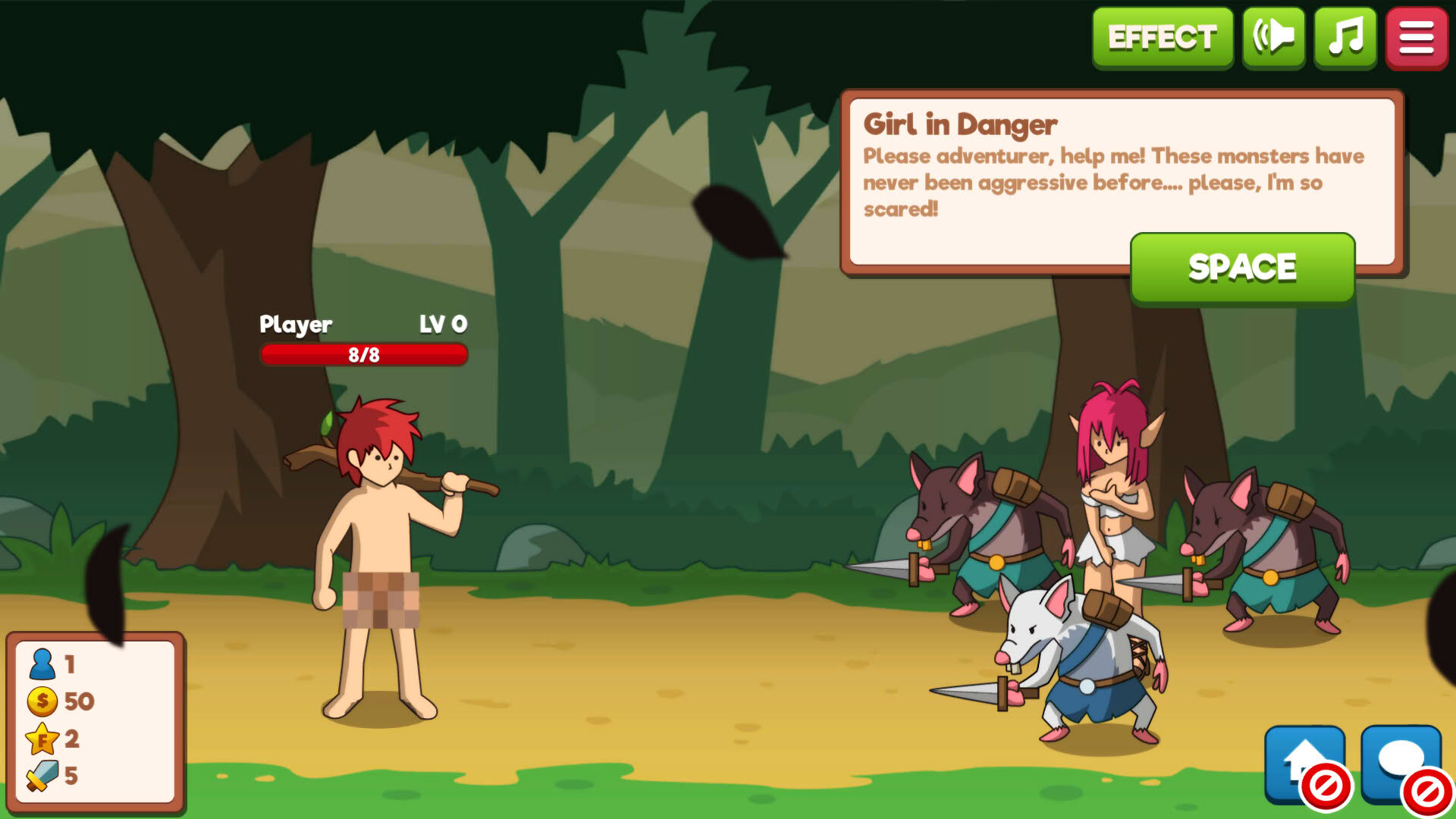 Screenshot for Who Needs a Hero?