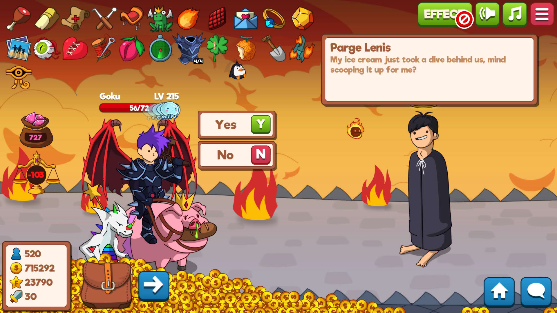 Screenshot for Who Needs a Hero?