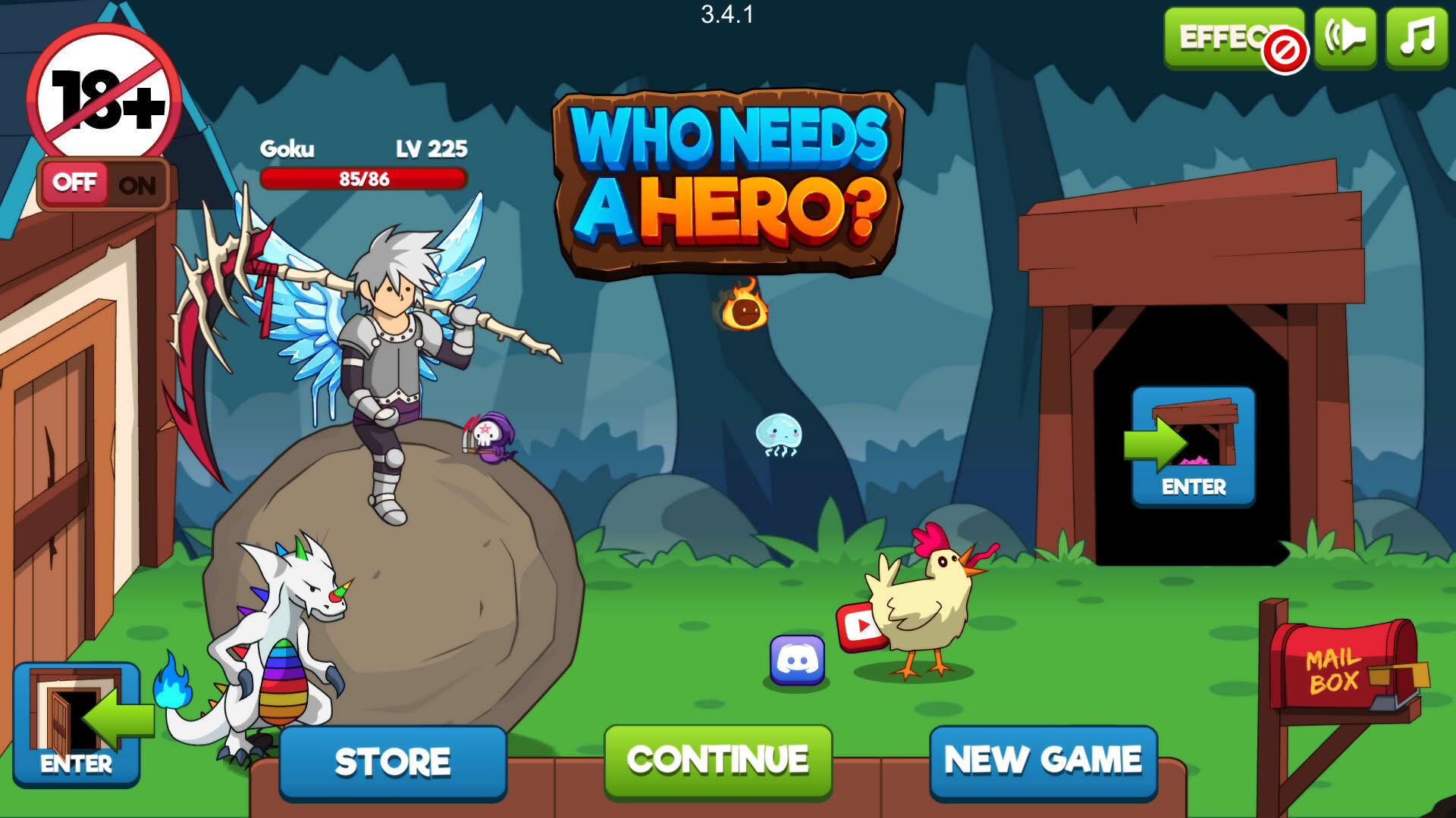 Screenshot for Who Needs a Hero?