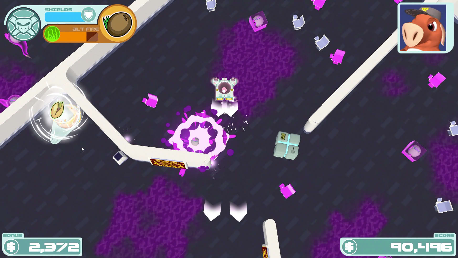 Screenshot for Gunpig: Firepower For Hire