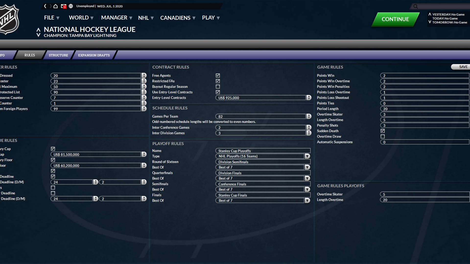 Screenshot for Franchise Hockey Manager 7