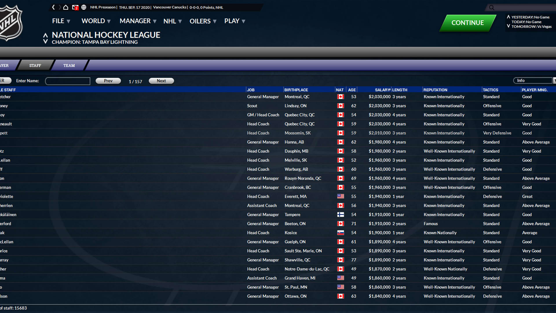 Screenshot for Franchise Hockey Manager 7