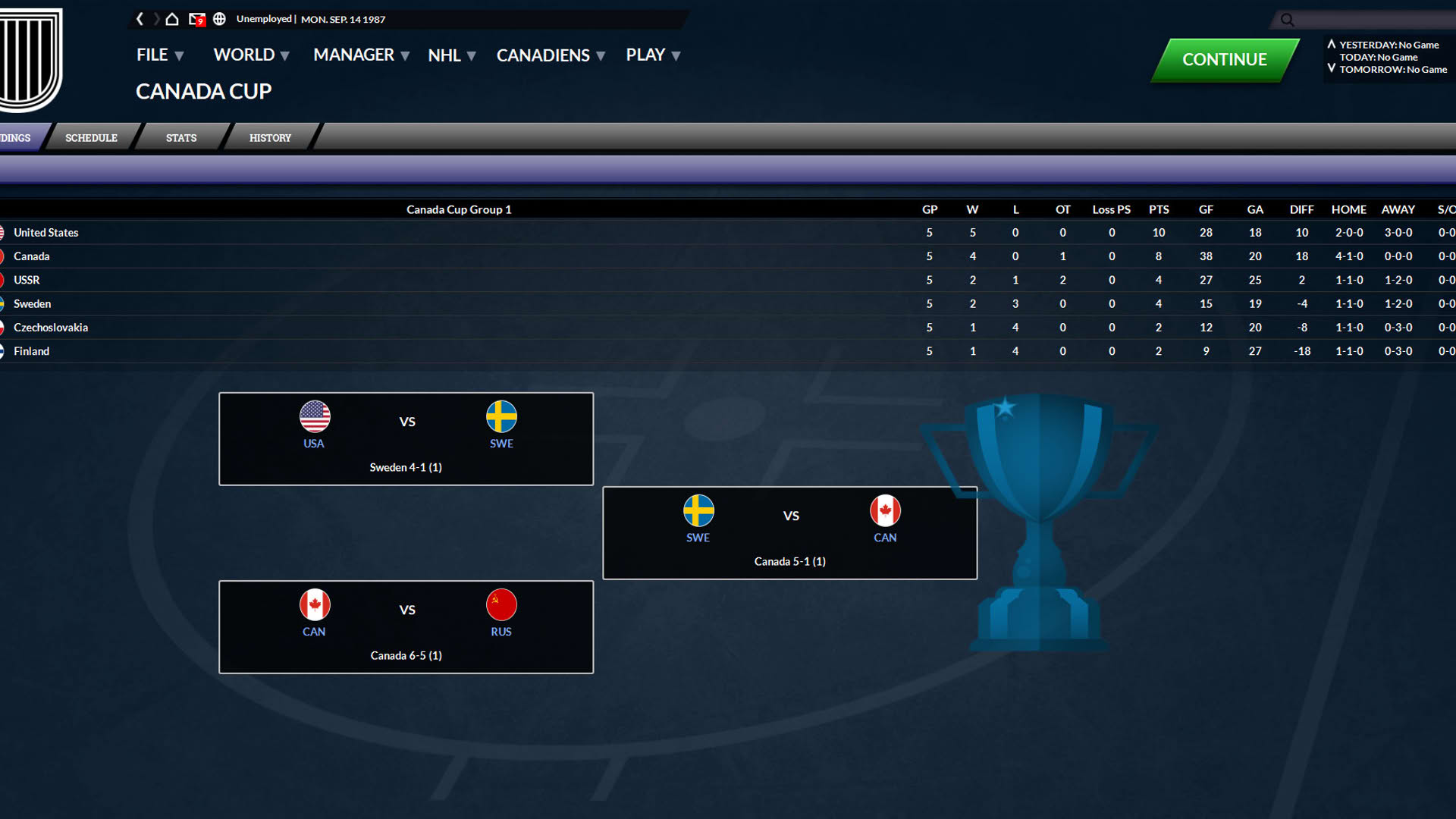 Screenshot for Franchise Hockey Manager 7