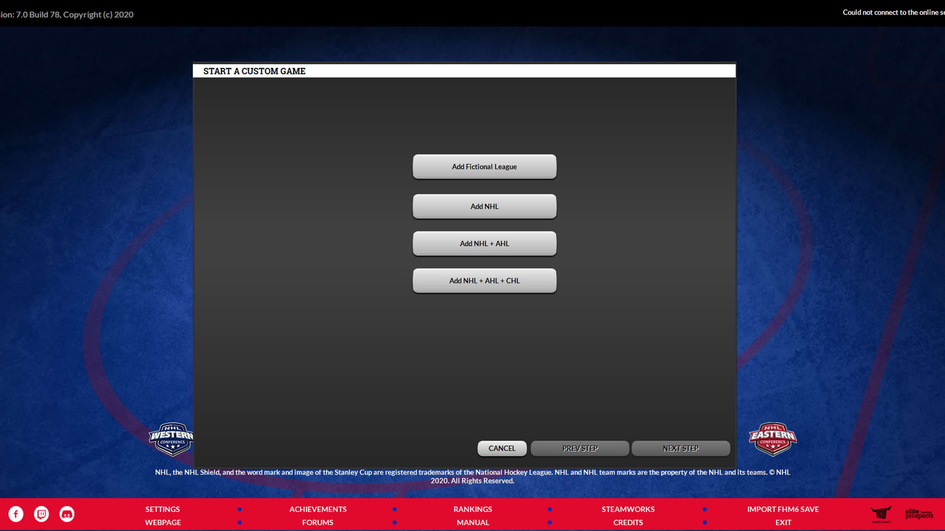 Screenshot for Franchise Hockey Manager 7