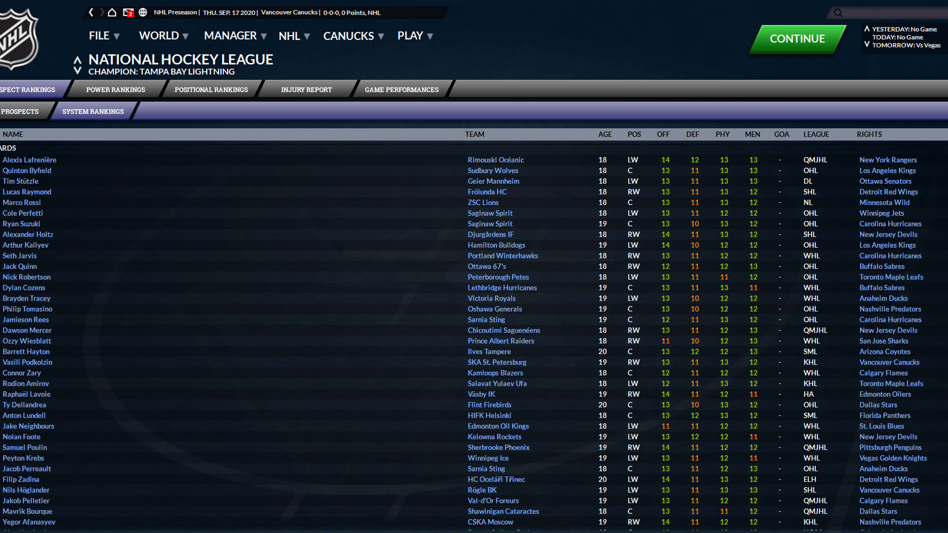 Screenshot for Franchise Hockey Manager 7