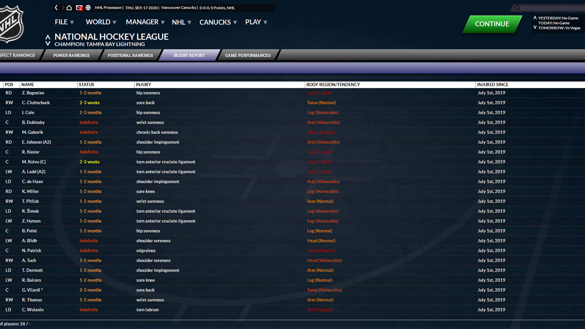 Screenshot for Franchise Hockey Manager 7