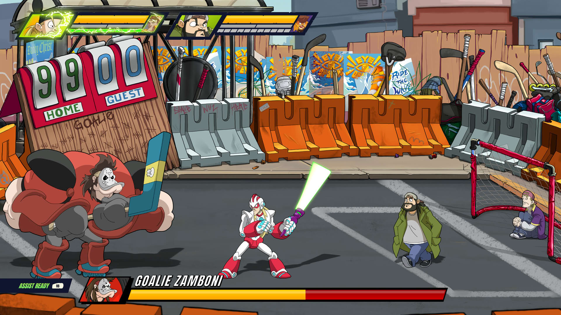 Screenshot for Jay and Silent Bob: Chronic Blunt Punch