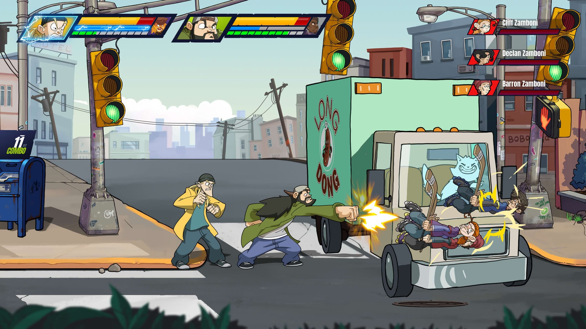 Screenshot for Jay and Silent Bob: Chronic Blunt Punch