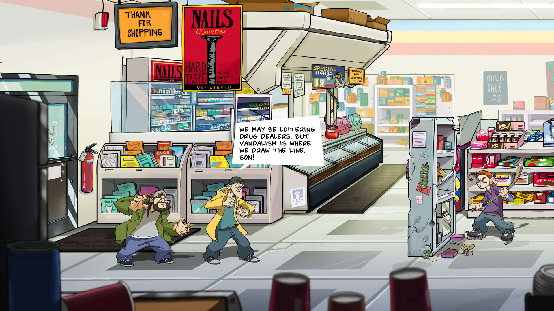 Screenshot for Jay and Silent Bob: Chronic Blunt Punch