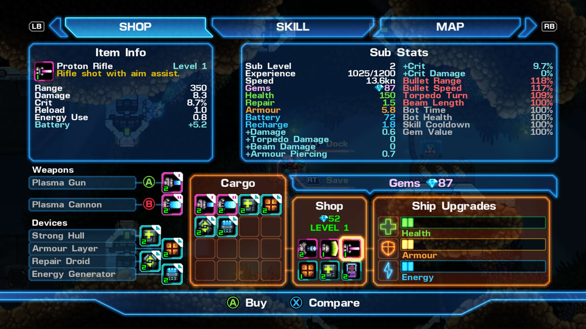 Screenshot for Astro Aqua Kitty