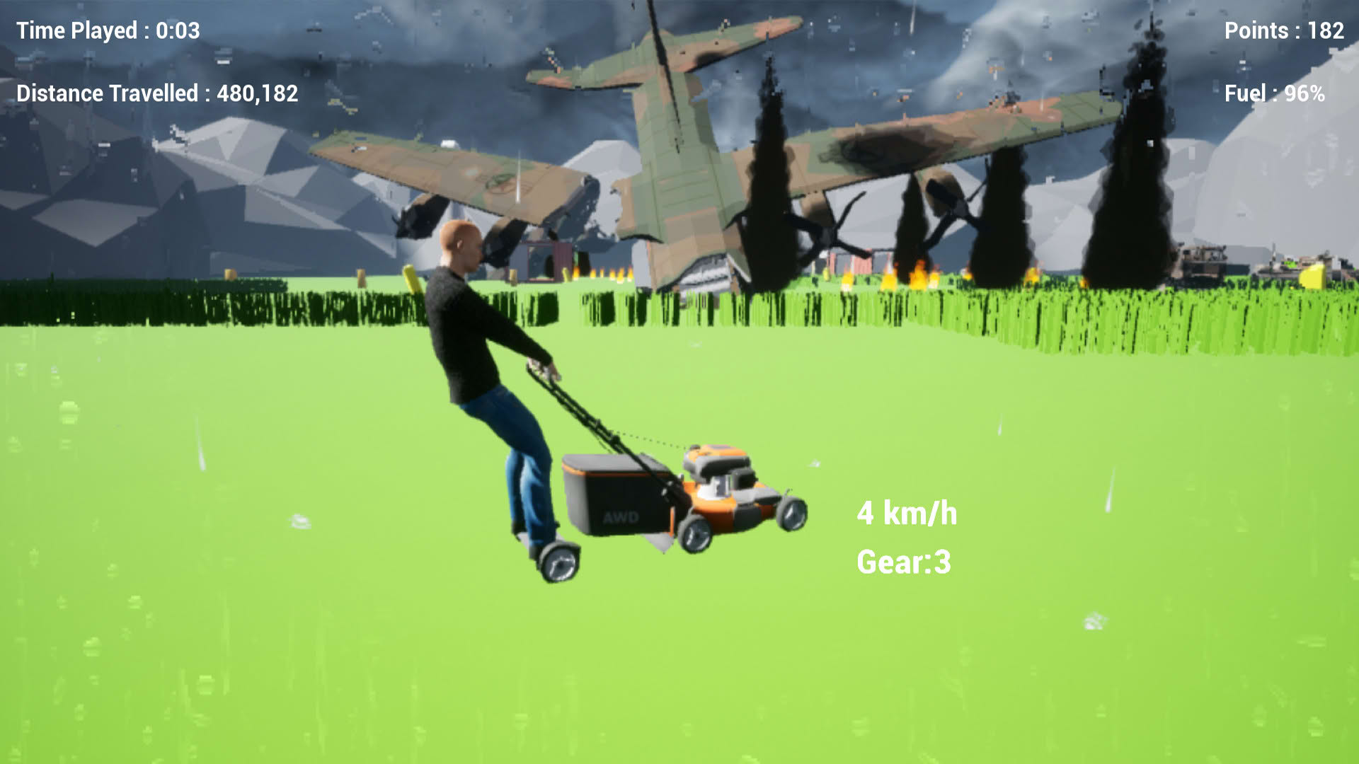 Screenshot for Lawnmower Game: Next Generation