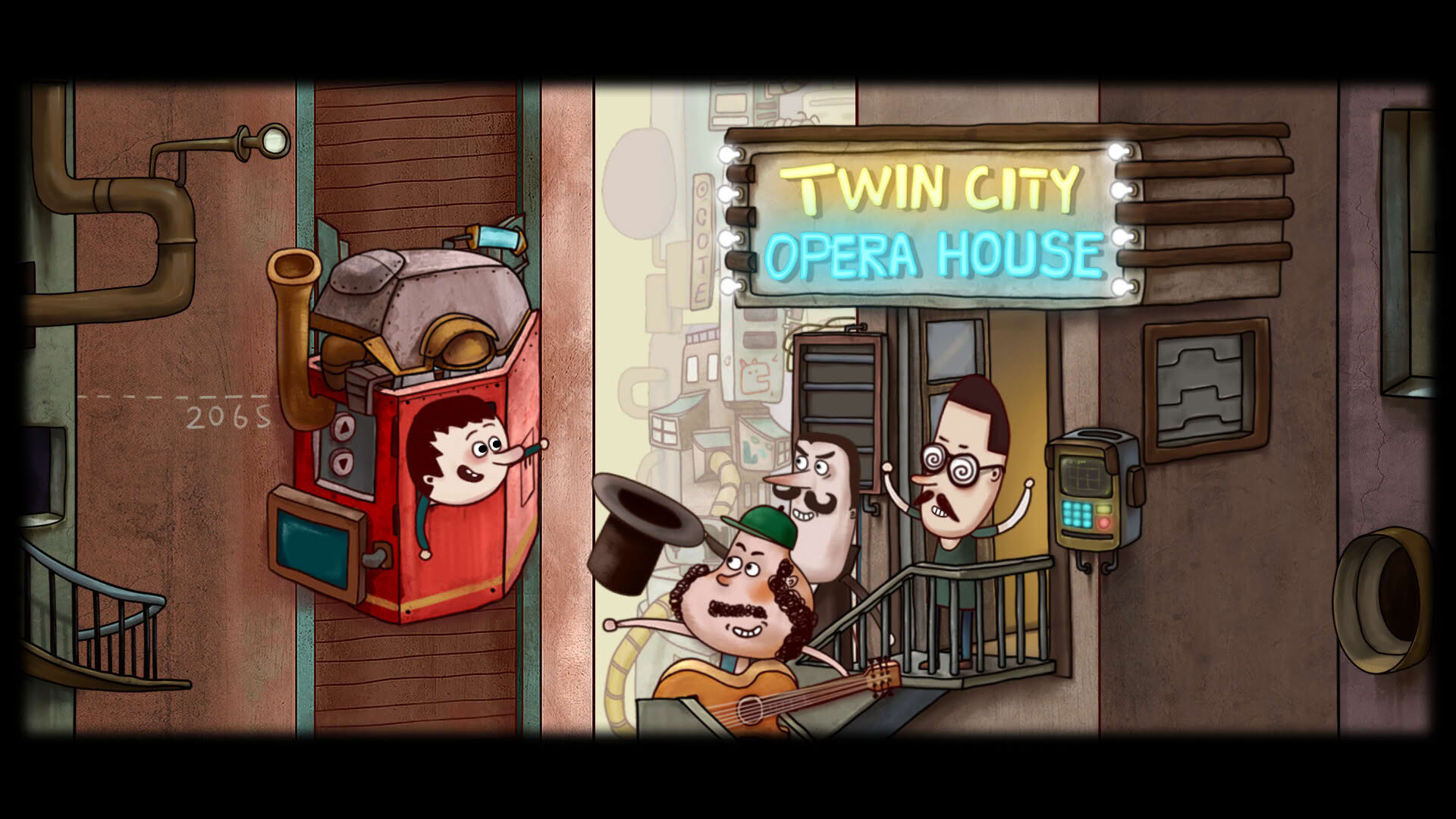 Screenshot for One Way: The Elevator