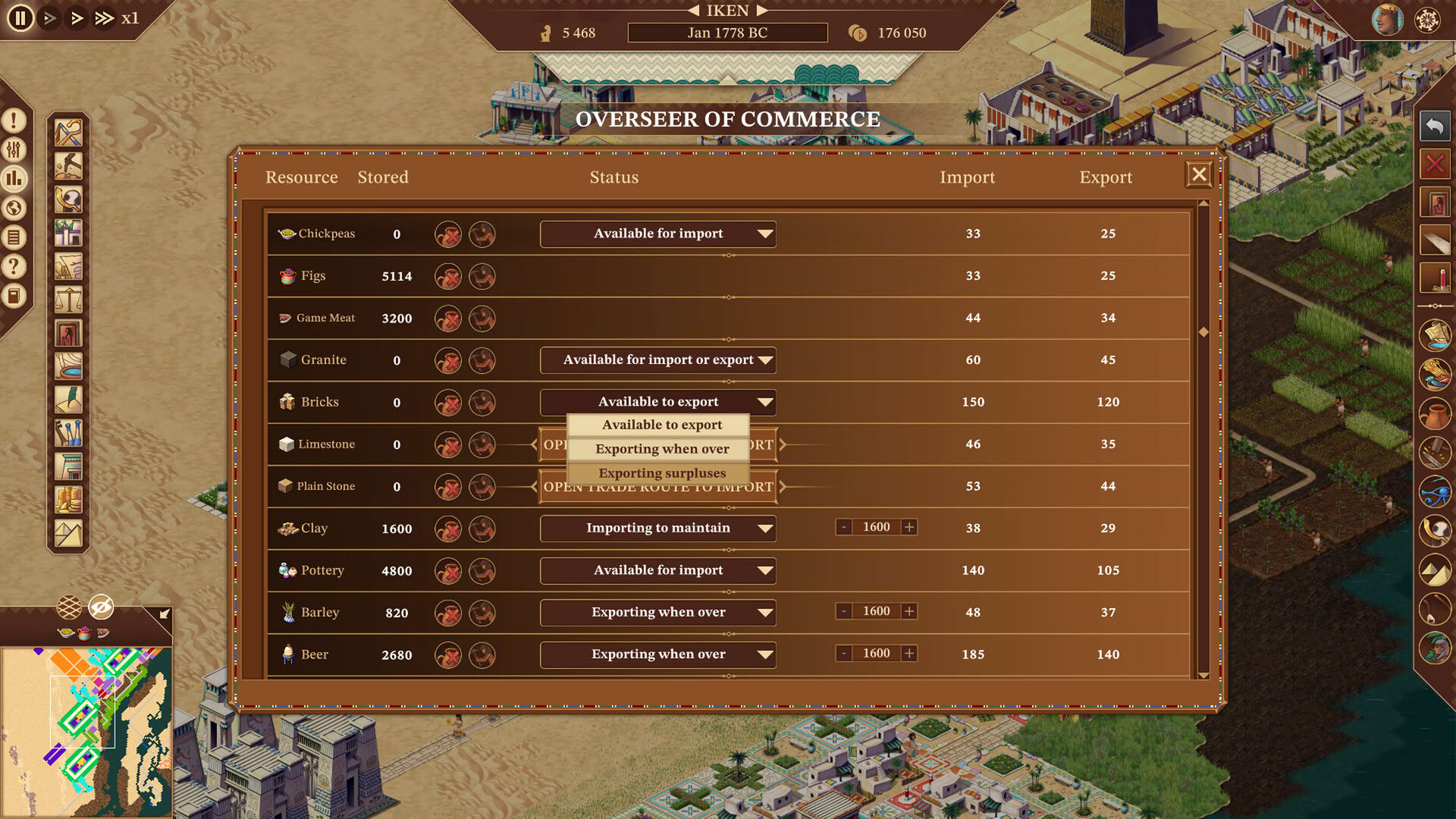 Screenshot for Pharaoh: A New Era