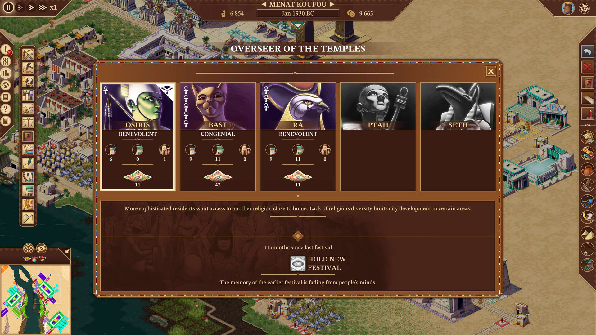 Screenshot for Pharaoh: A New Era