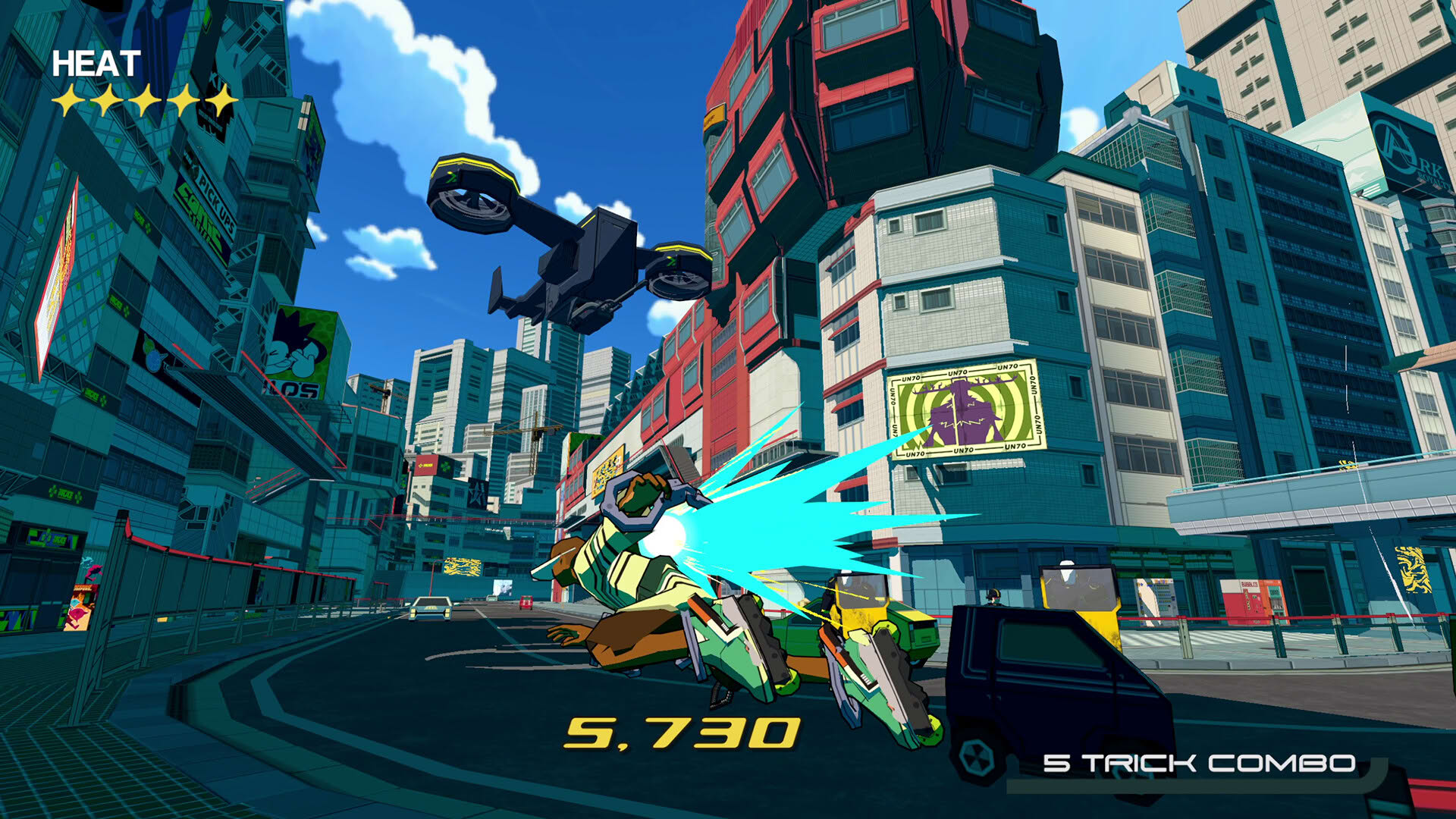 Screenshot for Bomb Rush Cyberfunk