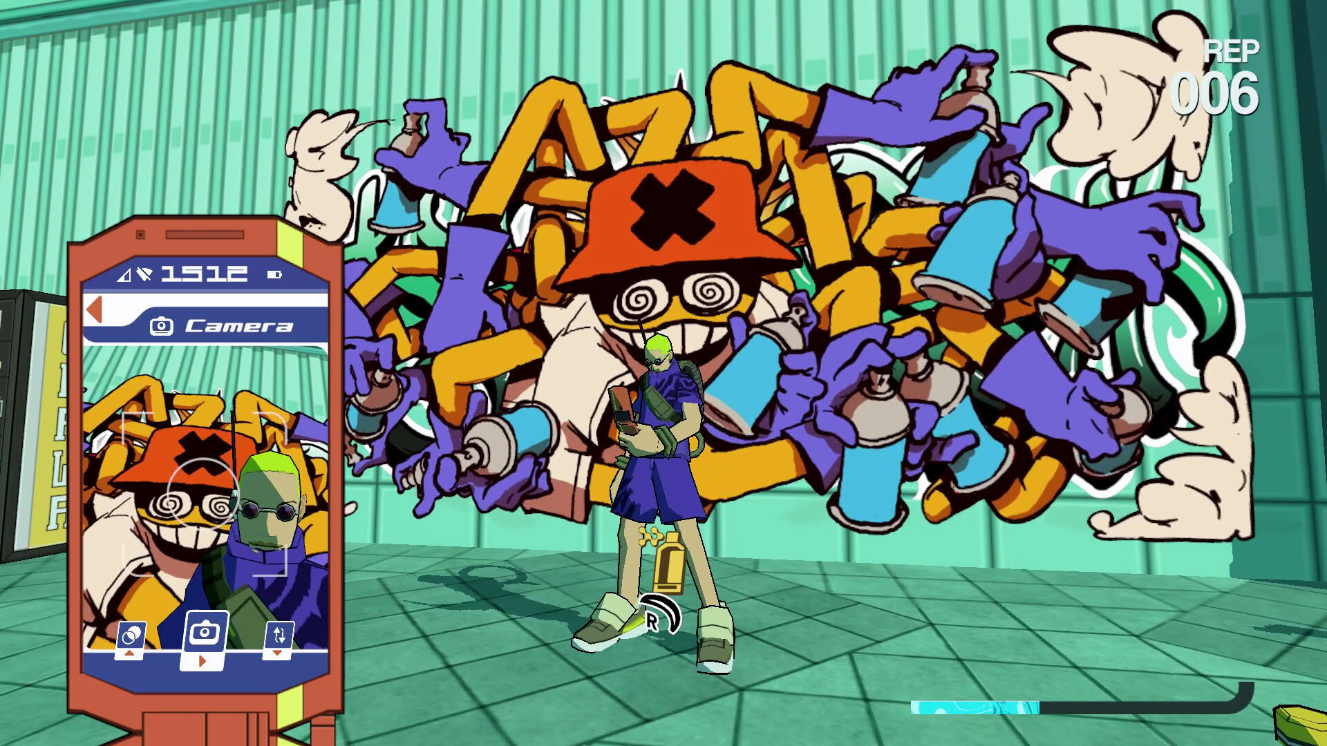 Screenshot for Bomb Rush Cyberfunk