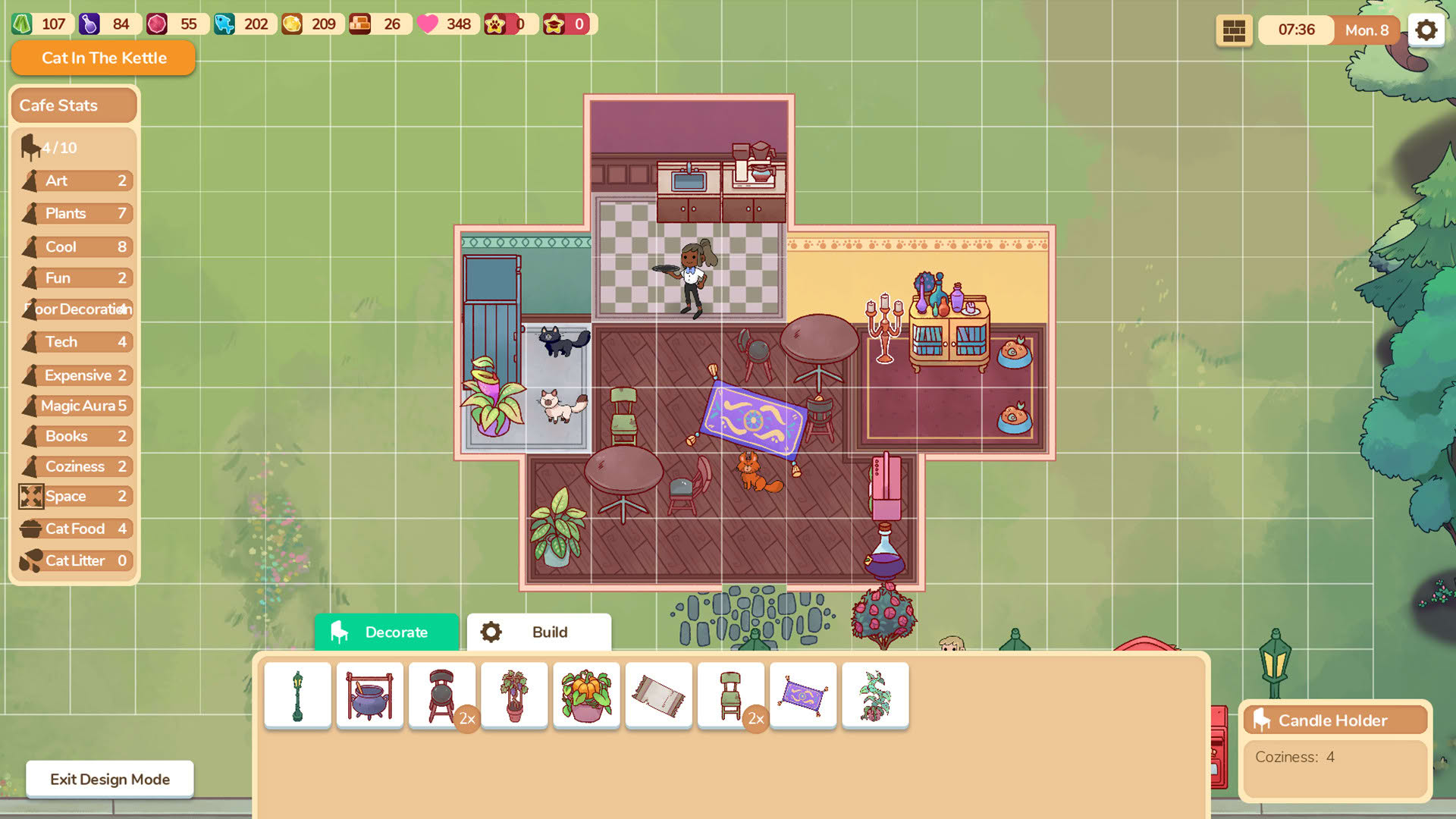 Screenshot for Cat Cafe Manager