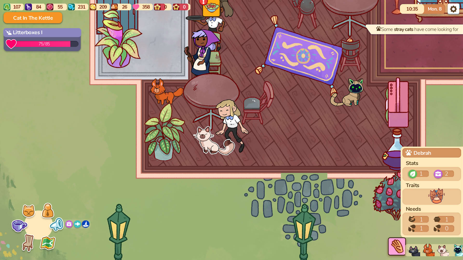 Screenshot for Cat Cafe Manager