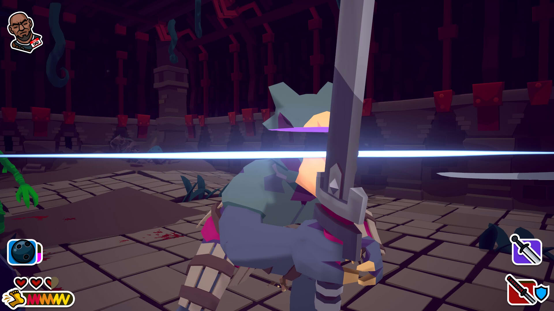 Screenshot for Dad by the Sword