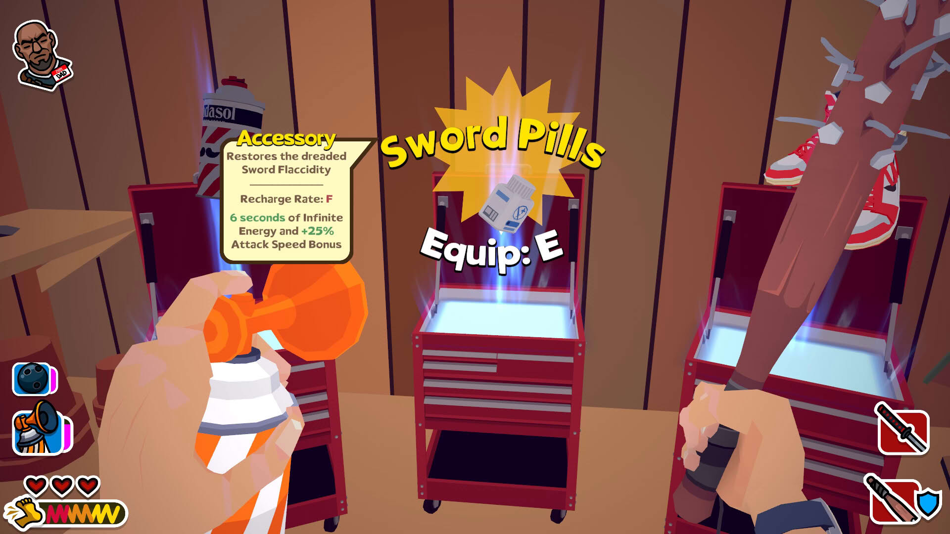 Screenshot for Dad by the Sword