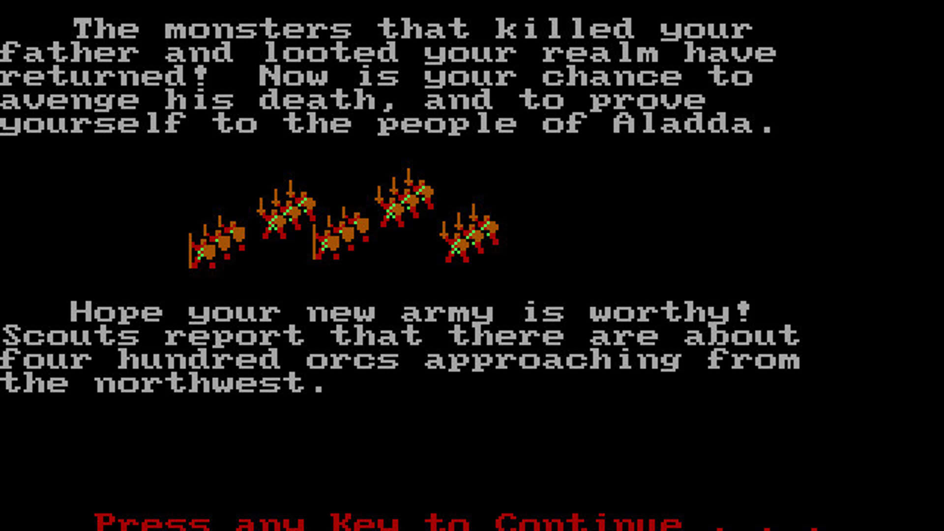 Screenshot for Sword of Aragon