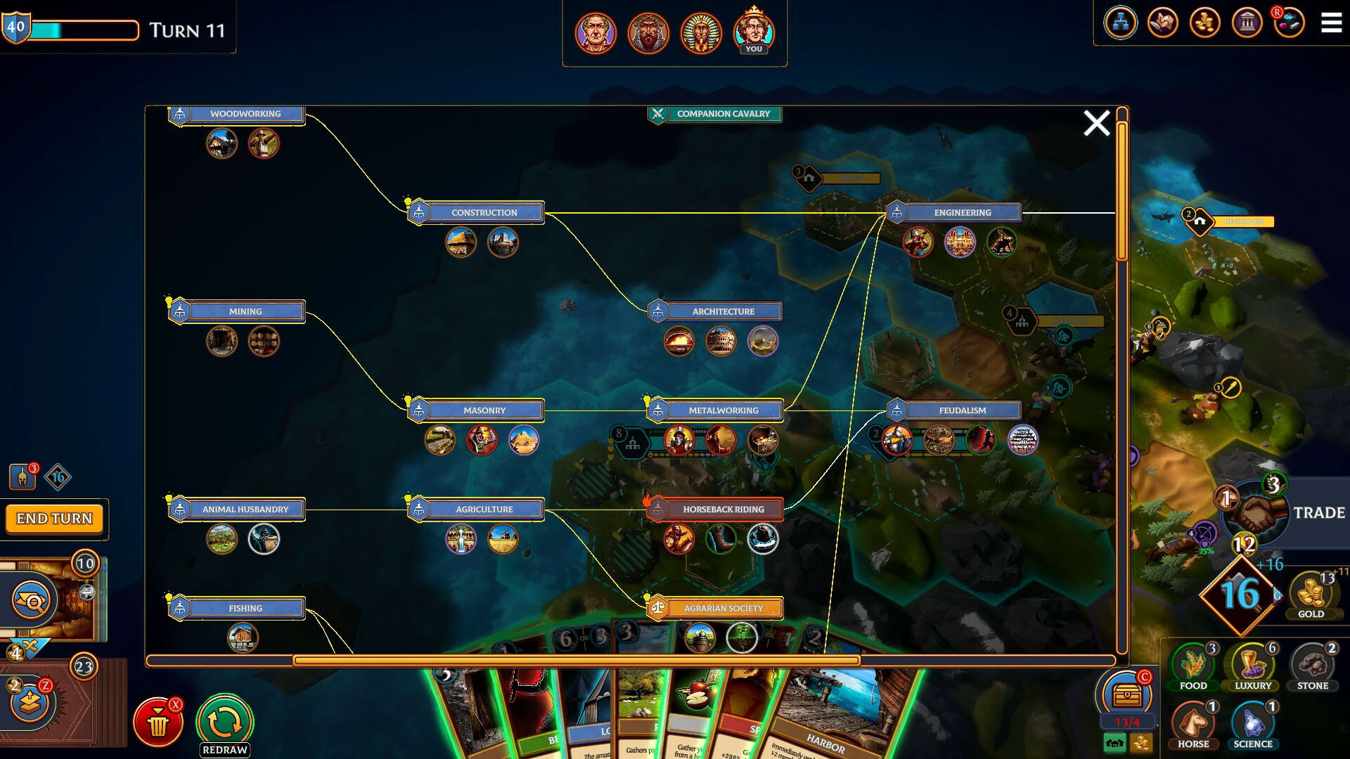 Screenshot for Hexarchy