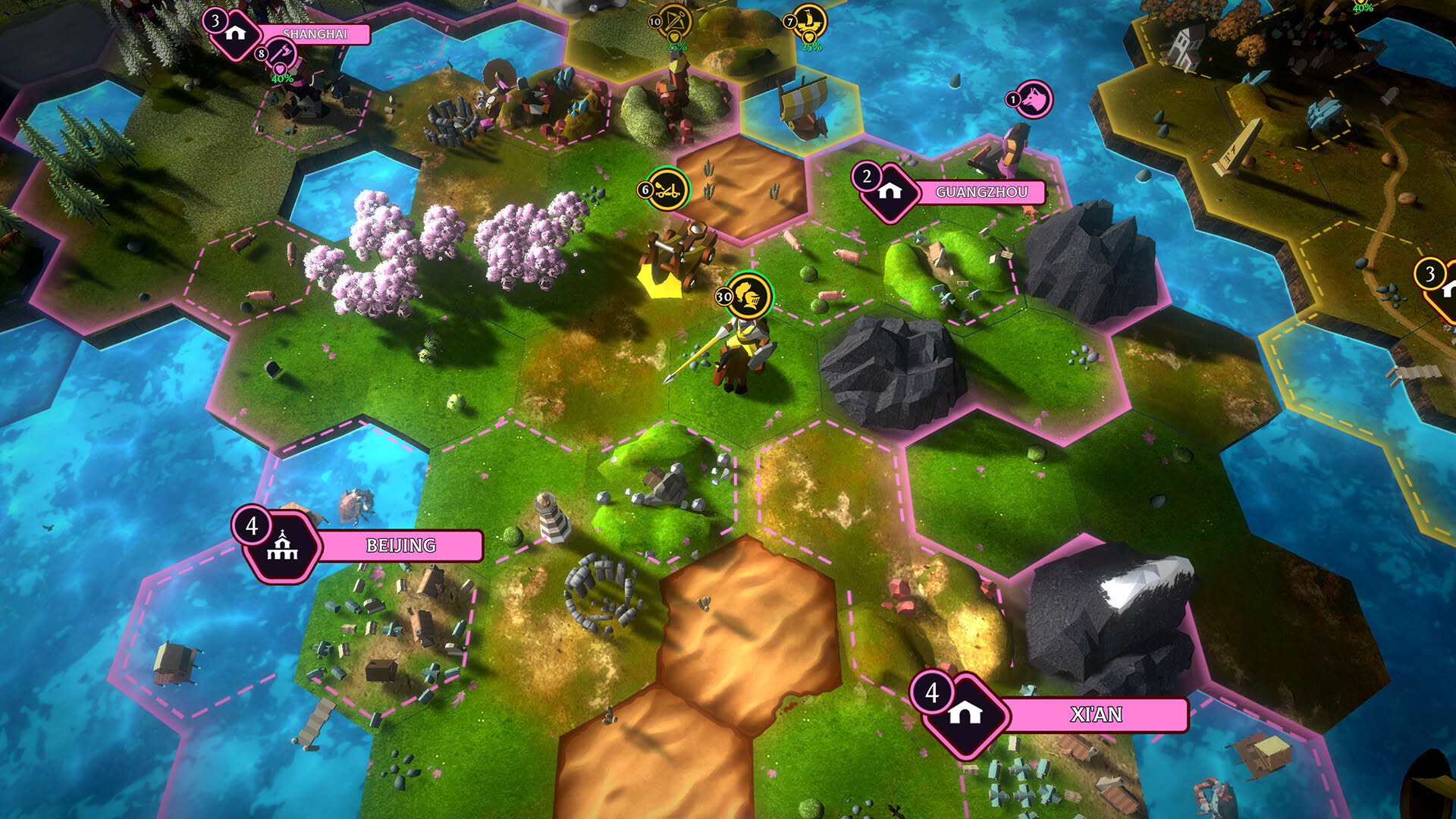 Screenshot for Hexarchy