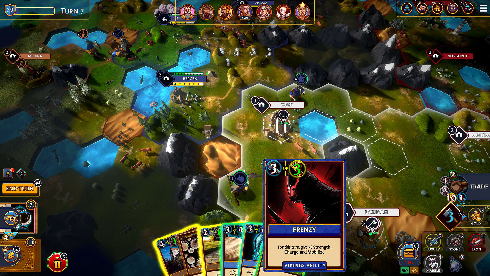 Screenshot for Hexarchy
