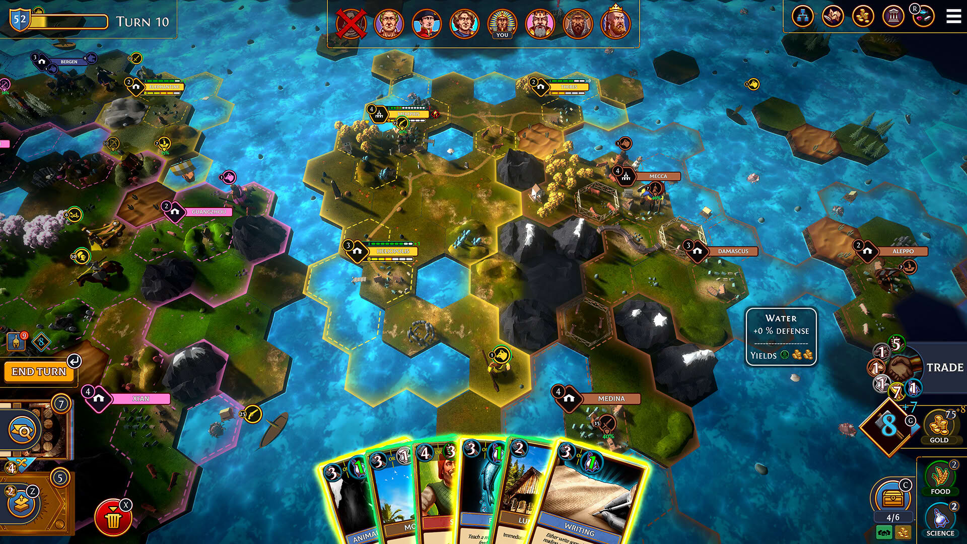 Screenshot for Hexarchy
