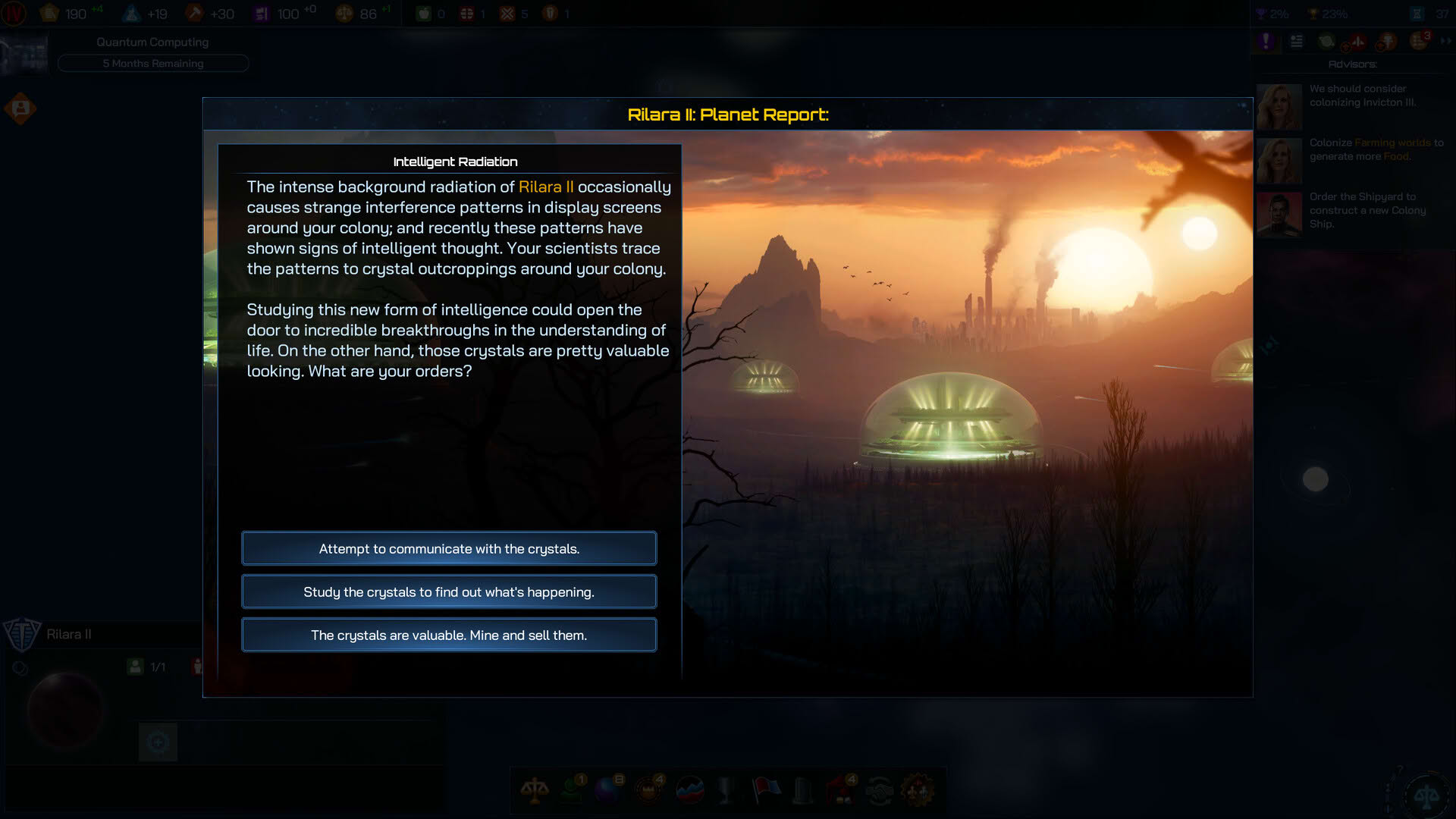 Screenshot for Galactic Civilizations IV: Supernova