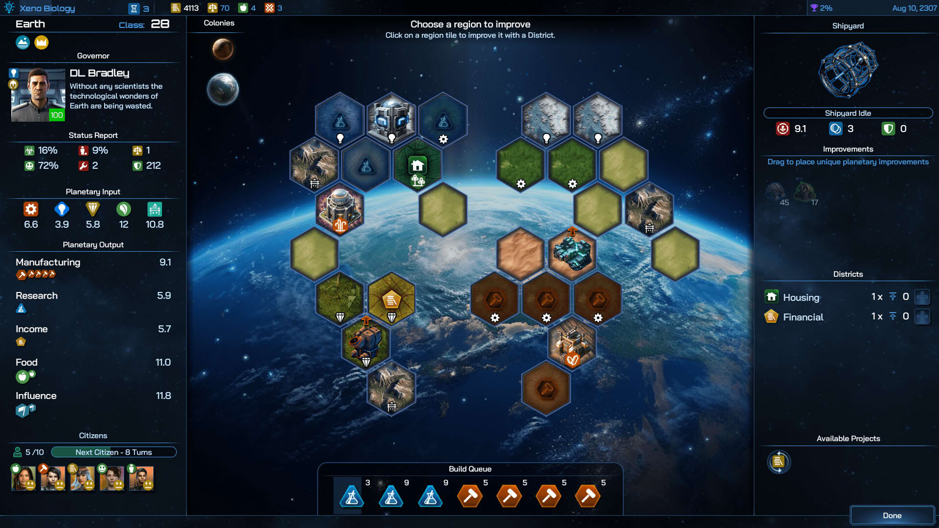 Screenshot for Galactic Civilizations IV: Supernova
