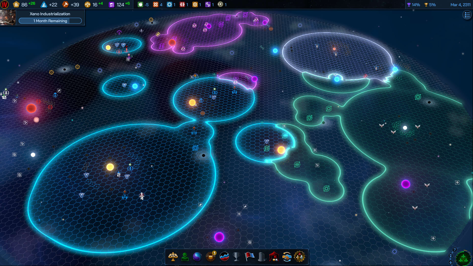 Screenshot for Galactic Civilizations IV: Supernova