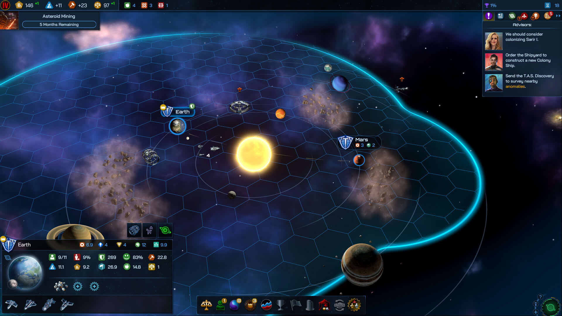 Screenshot for Galactic Civilizations IV: Supernova