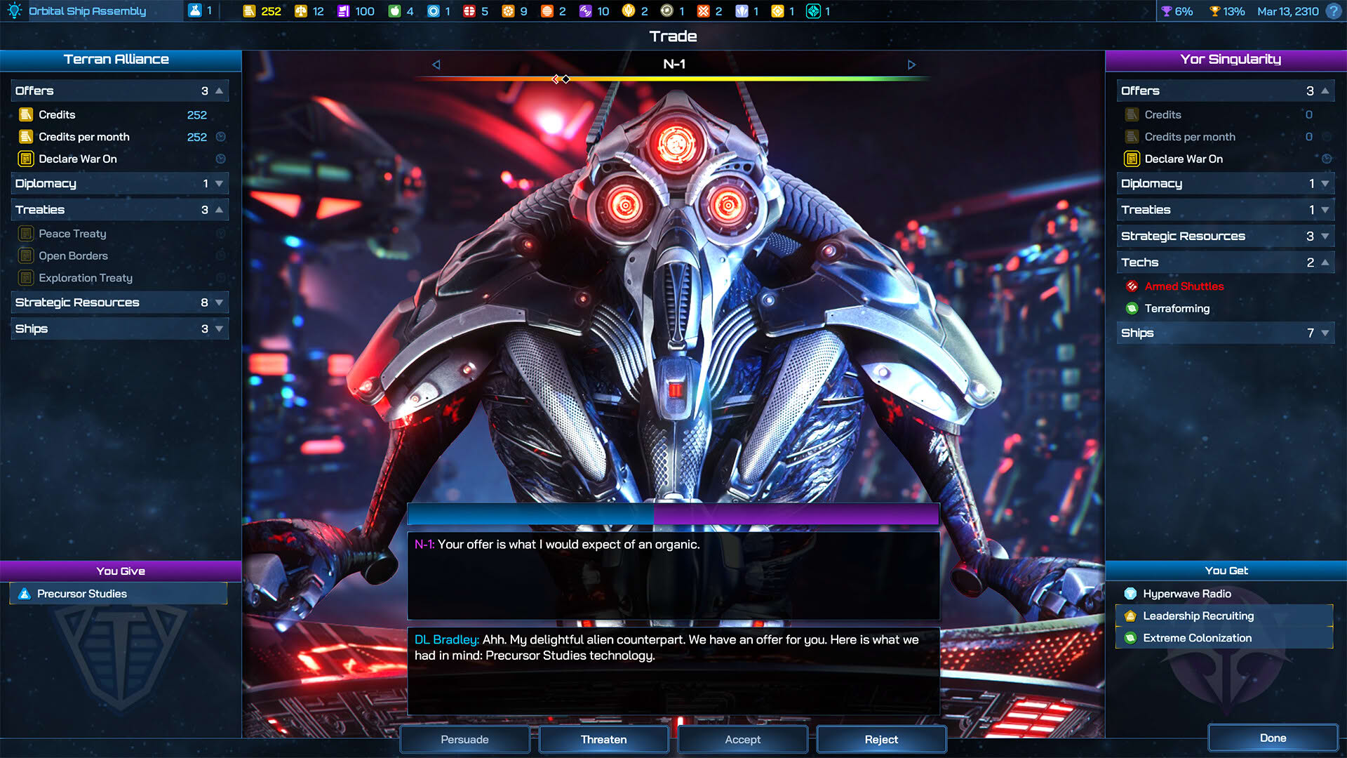 Screenshot for Galactic Civilizations IV: Supernova